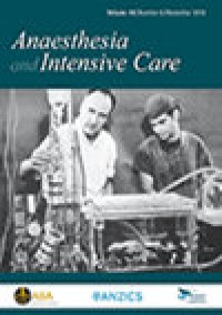 Anaesthesia And Intensive Care