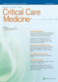 Critical Care Medicine