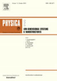 Physica E-low-dimensional Systems & Nanostructures