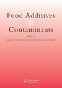 Food Additives And Contaminants Part A-chemistry Analysis Control Exposure & Ris