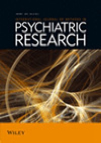 International Journal Of Methods In Psychiatric Research