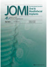 International Journal Of Oral & Maxillofacial Implants