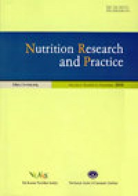 Nutrition Research And Practice