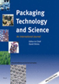 Packaging Technology And Science