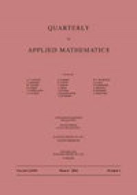 Quarterly Of Applied Mathematics