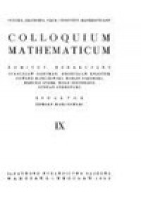 Colloquium Mathematicum