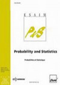 Esaim-probability And Statistics_WOS（JCR）：Q4_首页