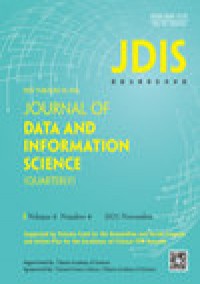 Journal Of Data And Information Science