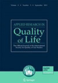 Applied Research In Quality Of Life