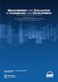 Measurement And Evaluation In Counseling And Development