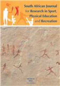 South African Journal For Research In Sport Physical Education And Recreation