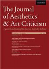 Journal Of Aesthetics And Art Criticism