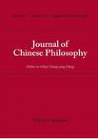 Journal Of Chinese Philosophy