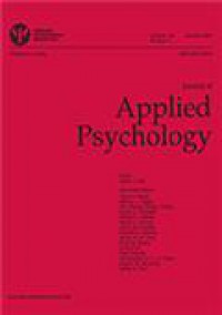 Journal Of Applied Psychology