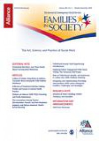 Families In Society-the Journal Of Contemporary Social Services