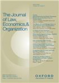 Journal Of Law Economics & Organization