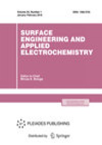 Surface Engineering And Applied Electrochemistry