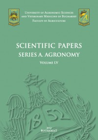 Scientific Papers-series A-agronomy